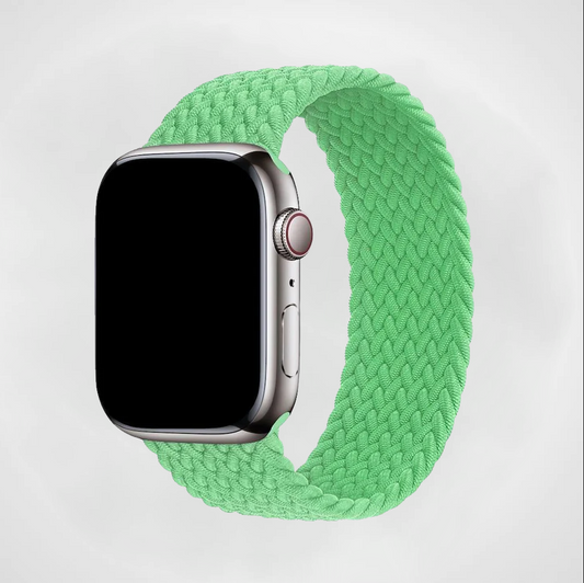 Light Green Braided Solo Loop Apple Watch Band