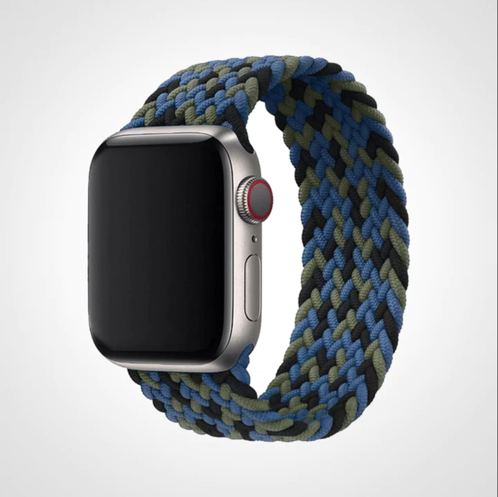 Geo Splash Braided Solo Loop Apple Watch Band