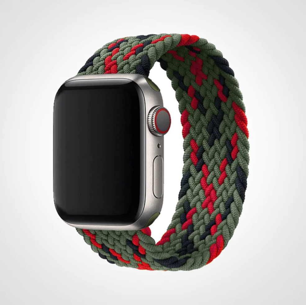 Dark Splash Braided Solo Loop Apple Watch Band
