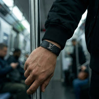 Leather Monogram Bracelet