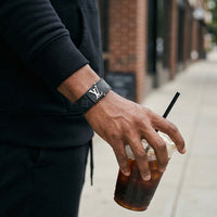 Leather Monogram Bracelet