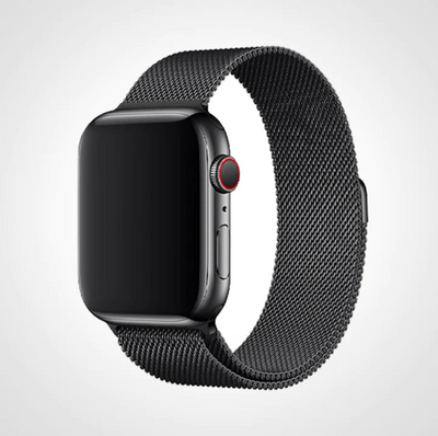 Black Milanese Apple Watch Band