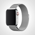 Silver Milanese Apple Watch Band