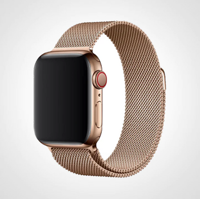 Gold Milanese Apple Watch Band